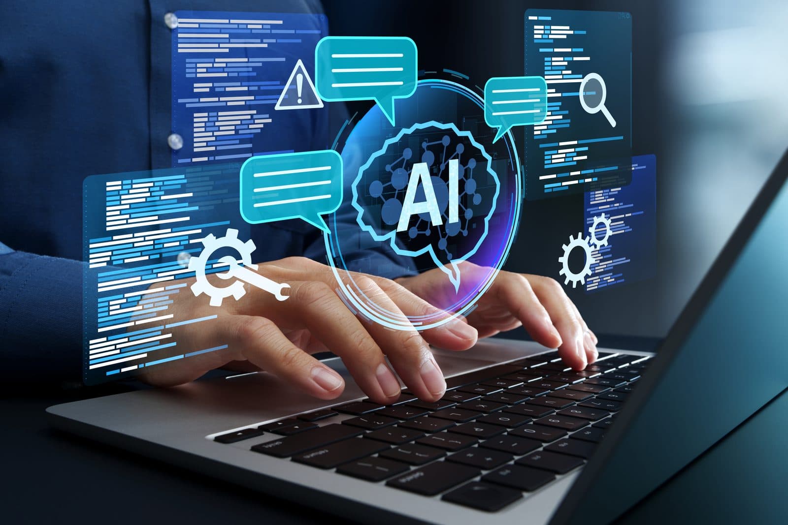 AI 교육 & 바이브 코딩 멘토링 관련 비주얼